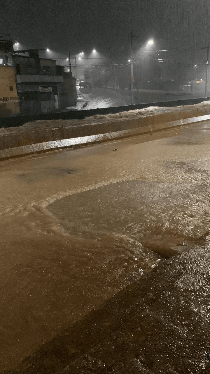 Rio Arrudas tem volume de água maior do que o padrão