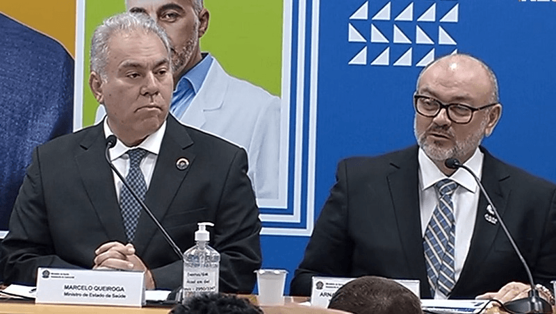 Ministro Marcelo Queiroga participa de lançamento de campanha contra varíola dos macacos