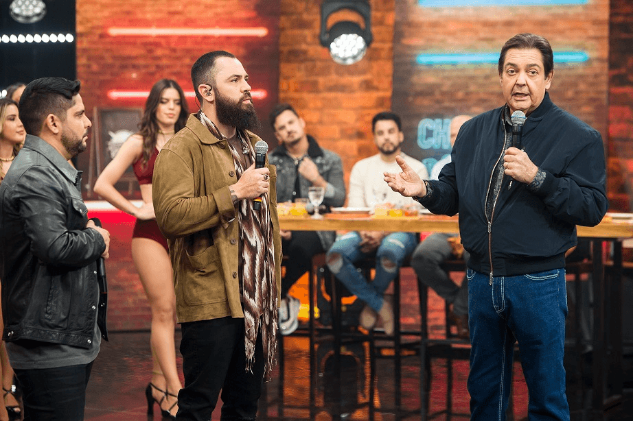 Jorge e Mateus participaram do Churrascão
