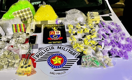 Ação terminou com prisão e apreensão de drogas