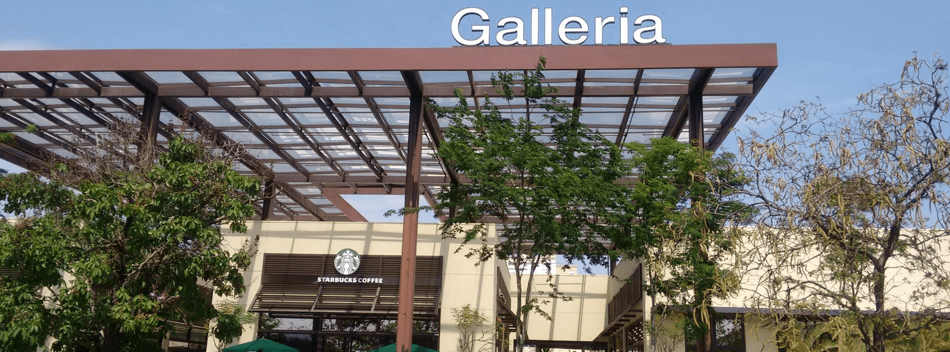 Fachada do Galleria Shopping, em Campinas