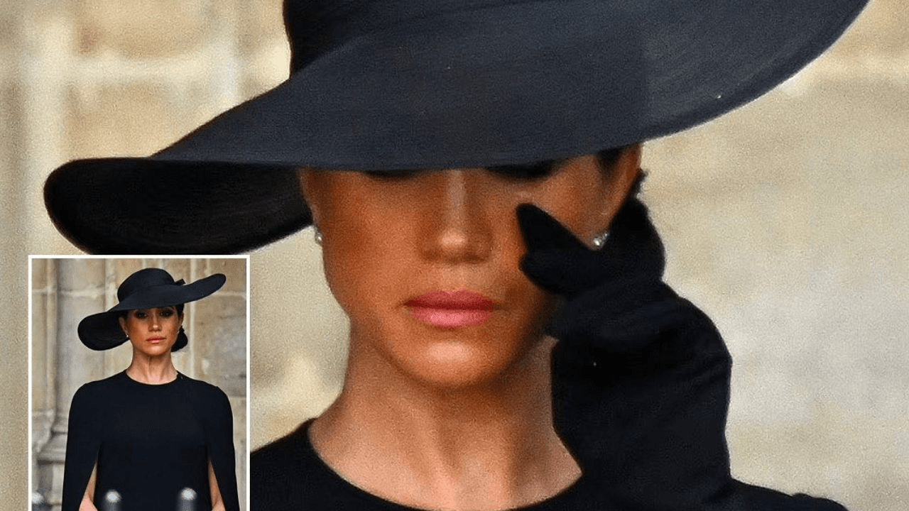 Meghan Markle foi vista chorando no funeral da rainha Elizabeth