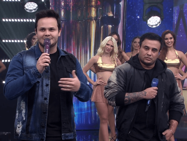Matheus e Kauan falam sobre carreira no Faustão Na Band