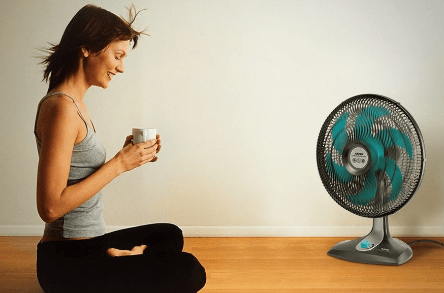 Ventiladores podem ajudar a aliviar o calor da estação mais quente do ano, o verão