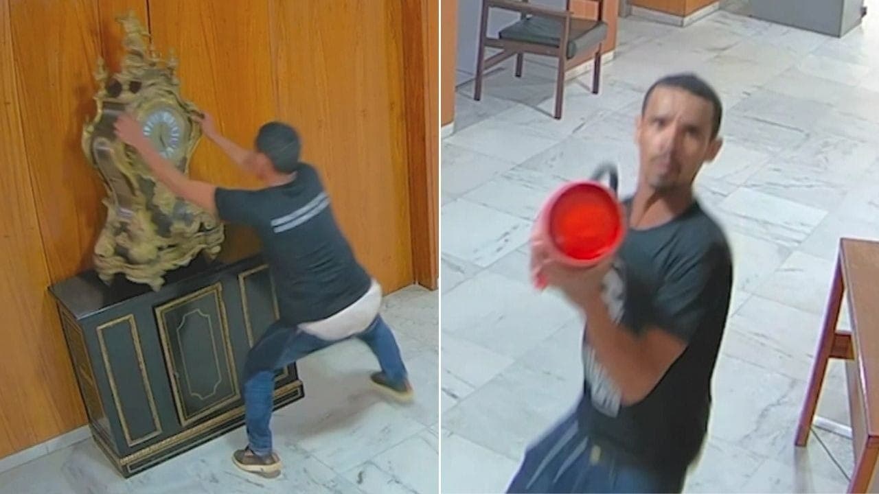 PF identifica suspeito de quebrar relógio raro no Planalto