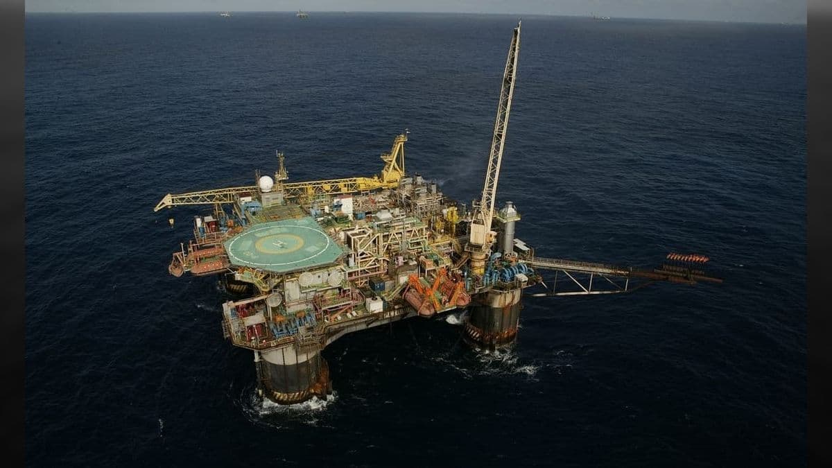 Plataforma da Petrobras