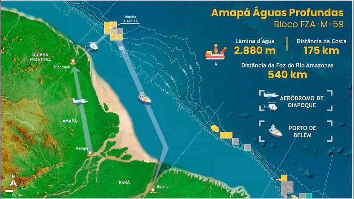 Ibama concede autorização para que governo explore foz do Rio Amazonas