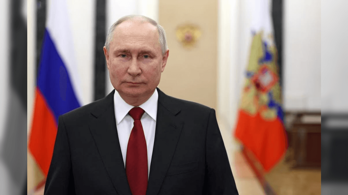 Presidente russo Vladimir Putin