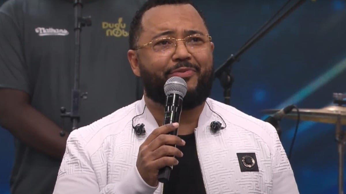 Dudu Nobre participou do Faustão na Band