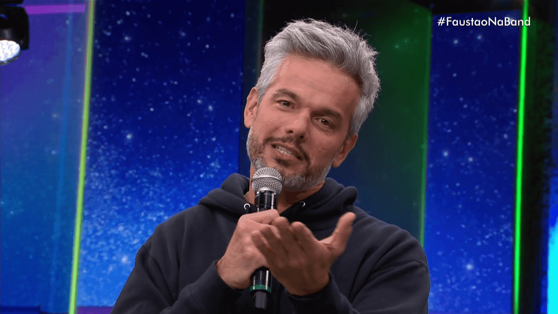 Otaviano Costa no Faustão na Band