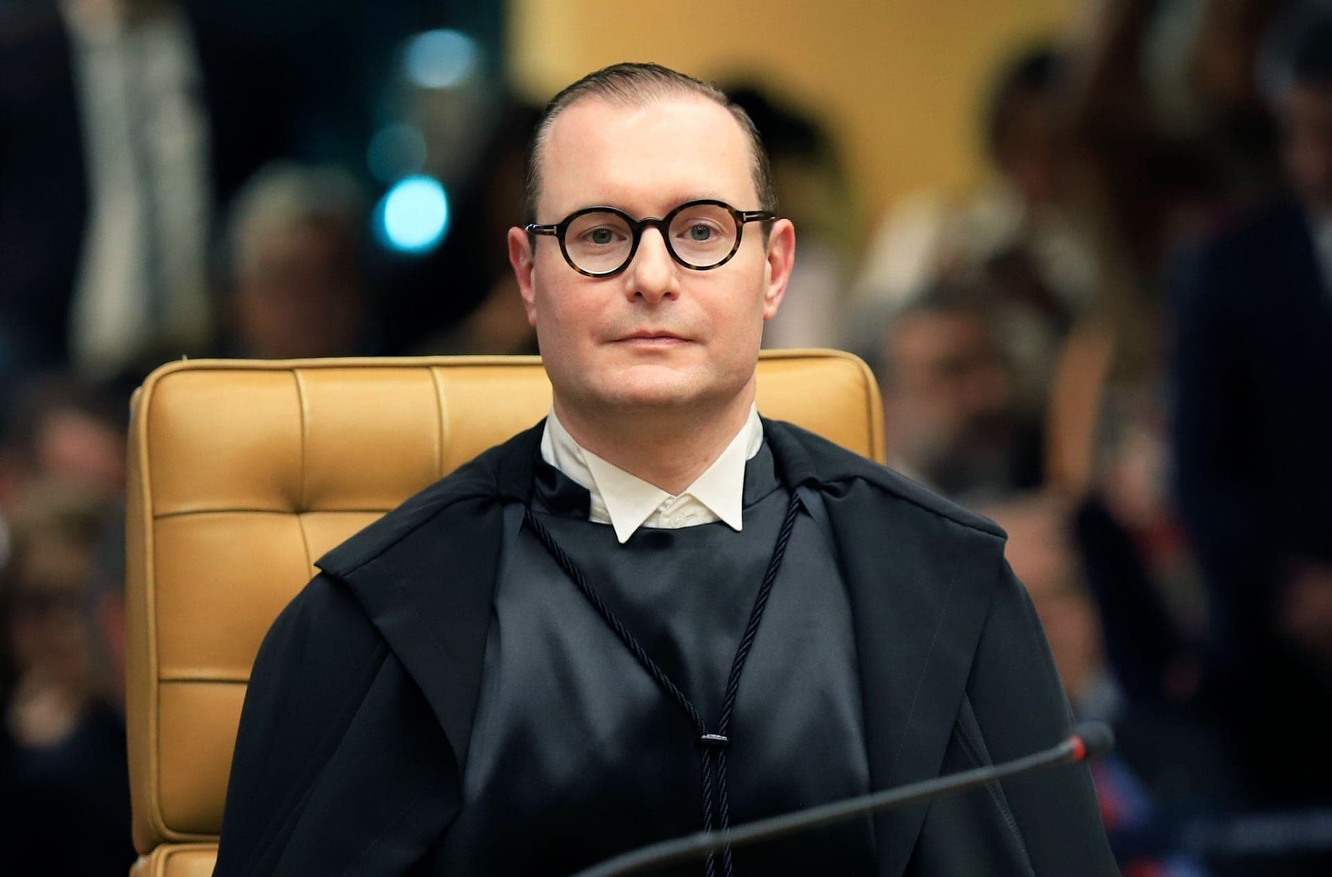 Ministro Cristiano Zanin, no plenário do STF