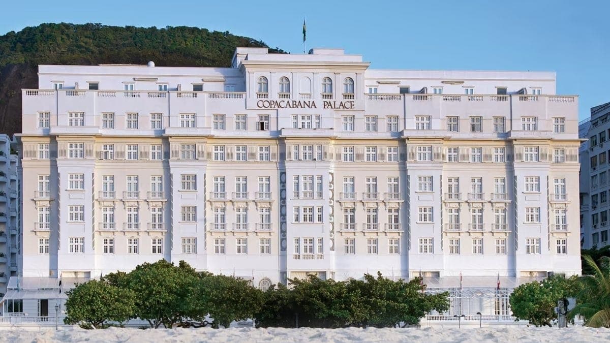 Copacabana Palace é ícone arquitetônico