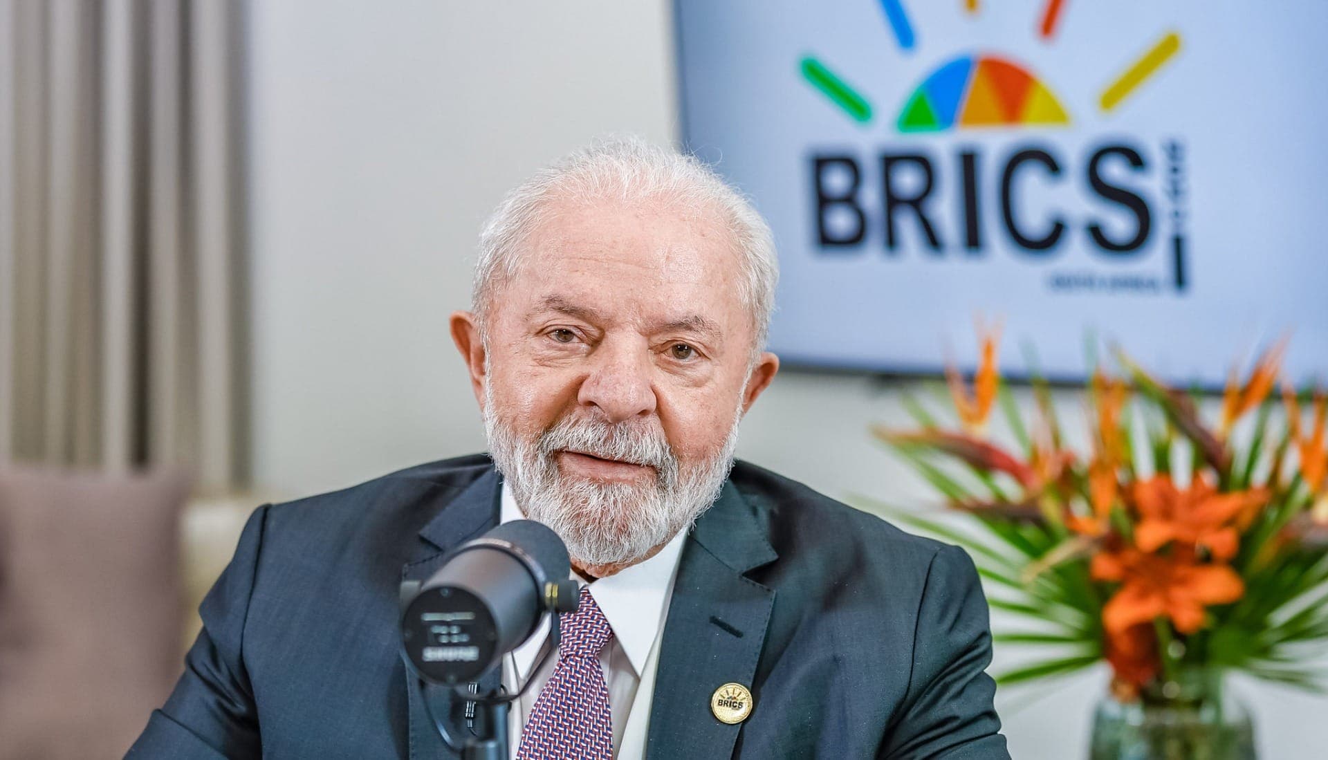 Presidente Lula está na Cúpula do Brics, na África do Sul
