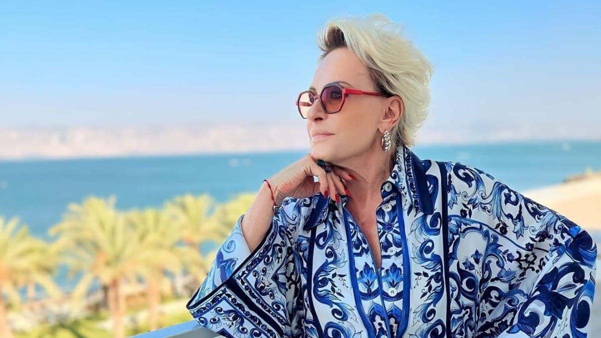 Ana Maria Braga em viagem para Israel