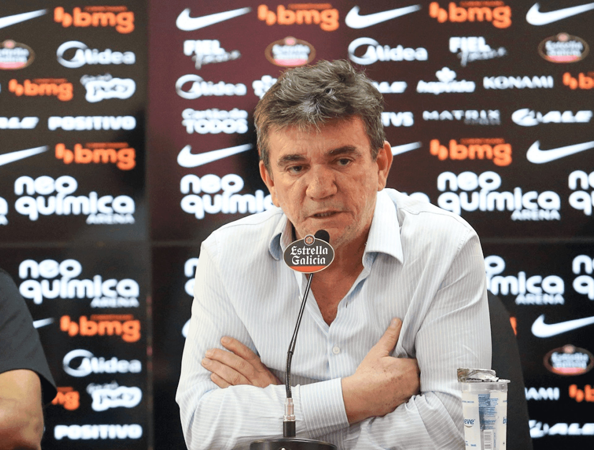 Andrés Sanchez tentou convencer Tite a ir para o Corinthians