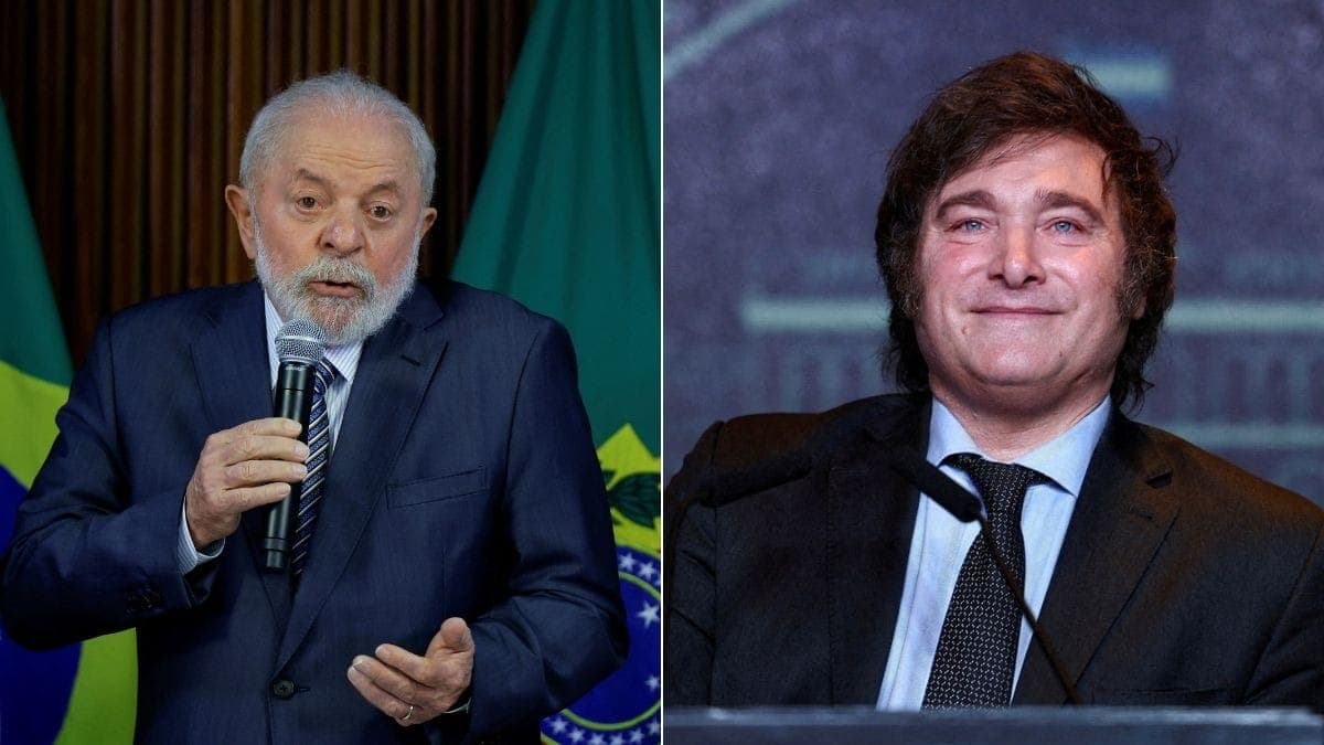 Lula e Javier Milei