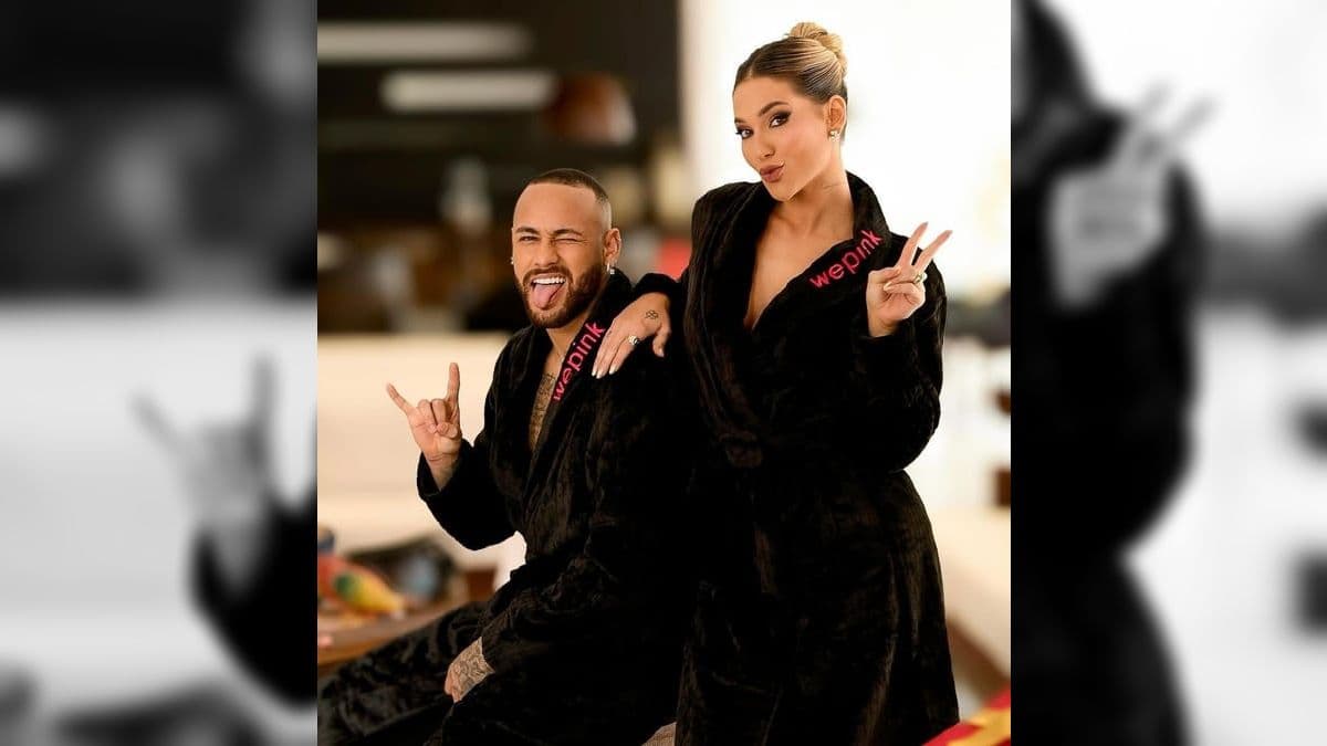 Virginia e Neymar quando trabalharam juntos na WePink