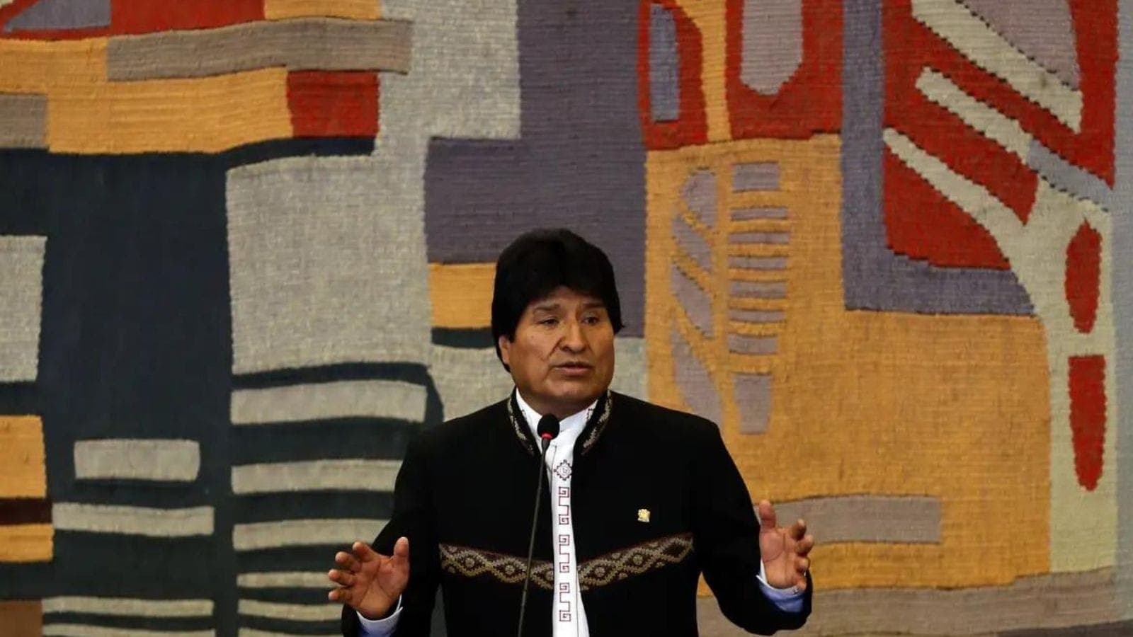Evo Morales, ex-presidente da Bolívia