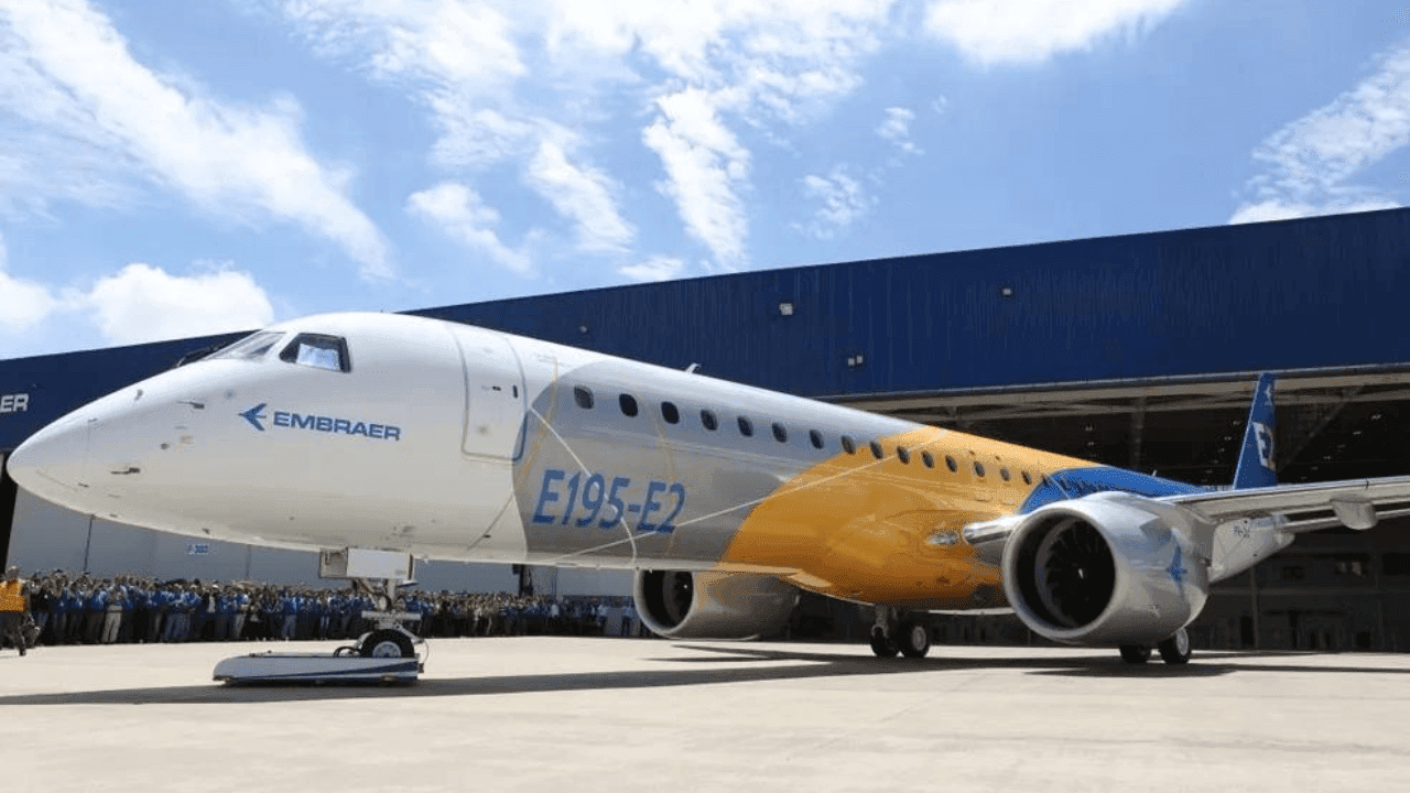 Embraer fecha ano de 2024 com receita recorde de 6,4 bilhões de dólares