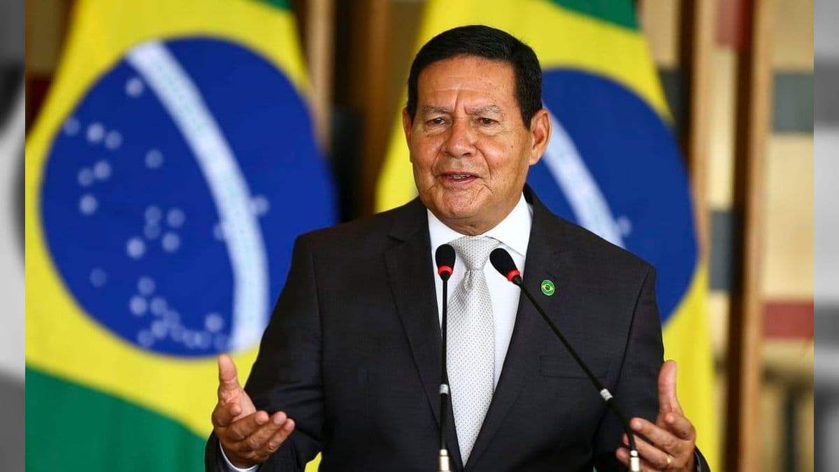 Hamilton Mourão foi vice-presidente da República no governo Bolsonaro