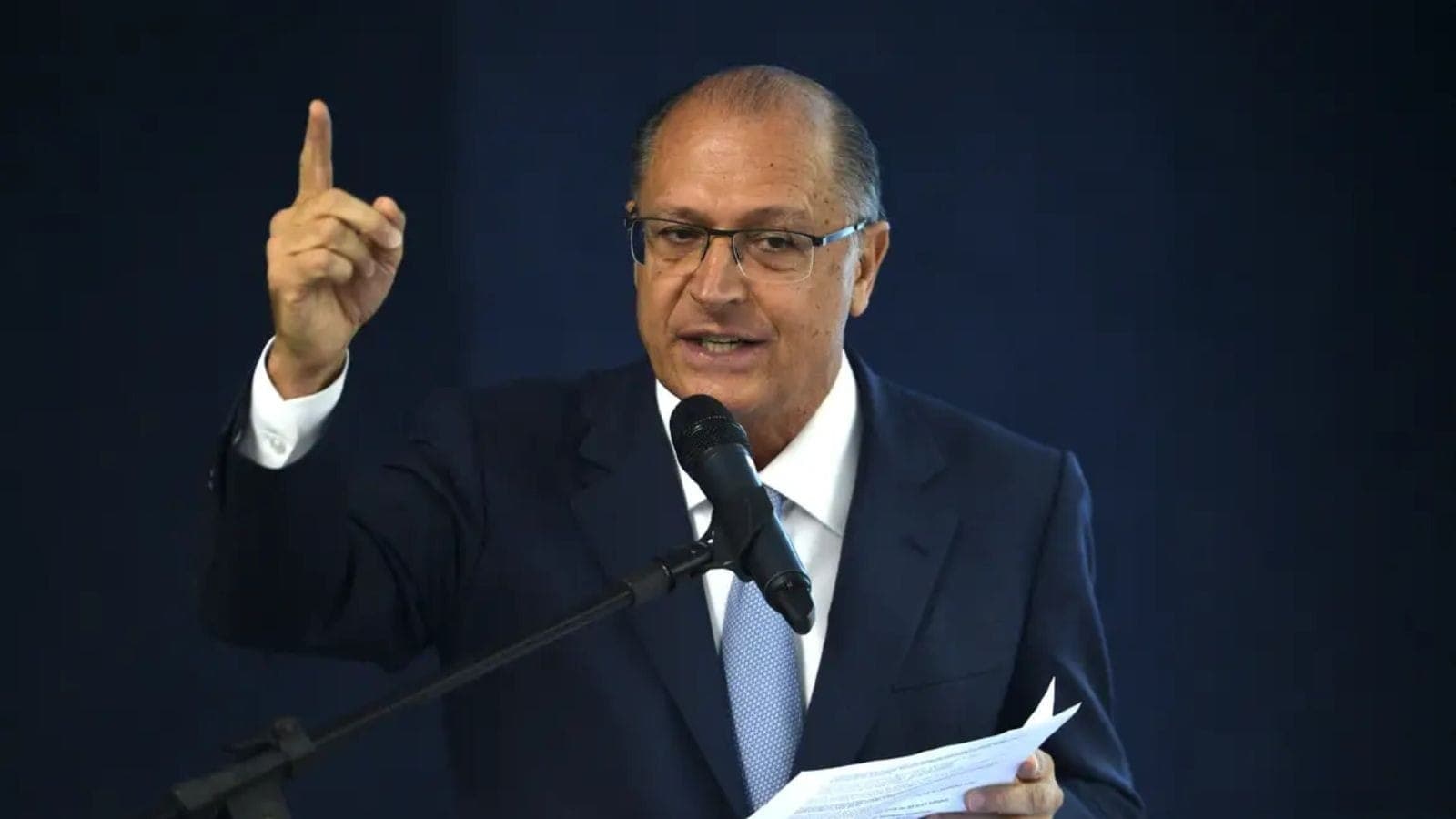 Geraldo Alckmin defendeu negociações sobre taxas com EUA