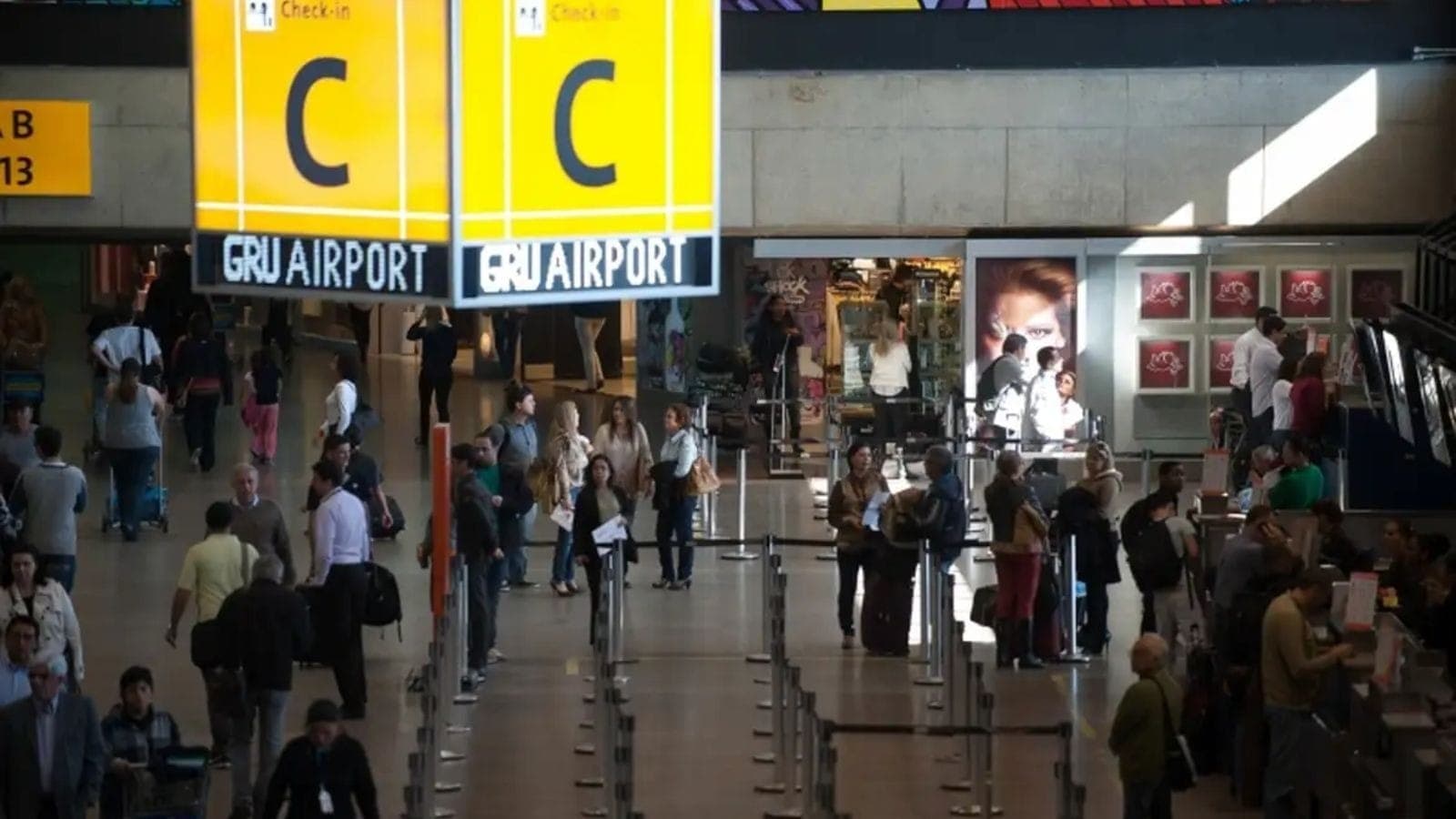Aeroporto de Guarulhos, em SP