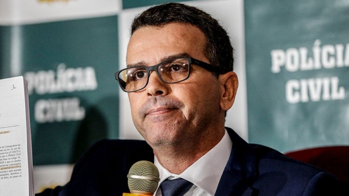 Rivaldo Barbosa, ex-chefe da Polícia Civil do Rio de Janeiro
