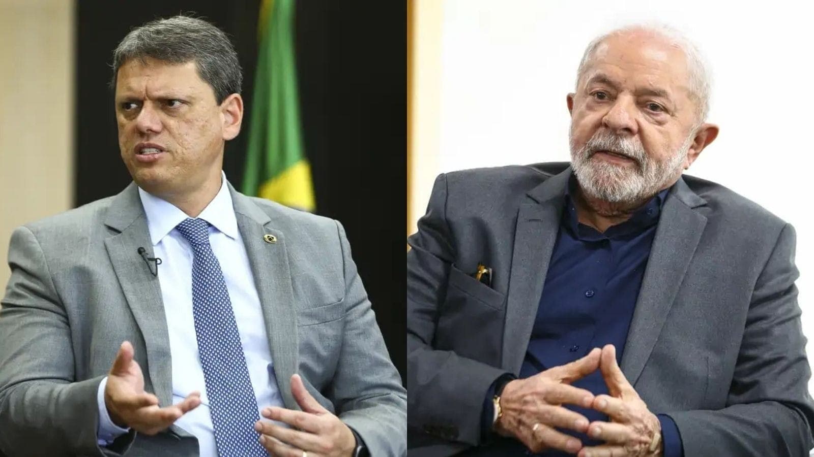 Tarcísio e Lula