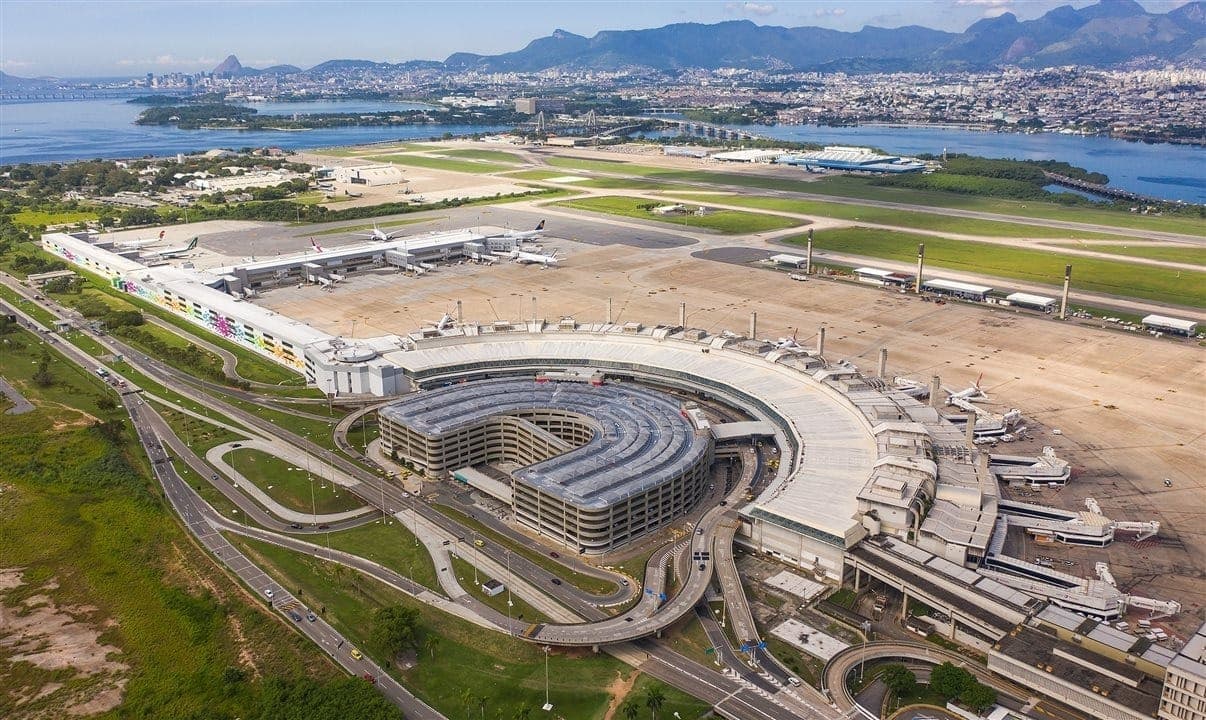 Aeroporto Internacional Tom Jobim, no Rio de Janeiro