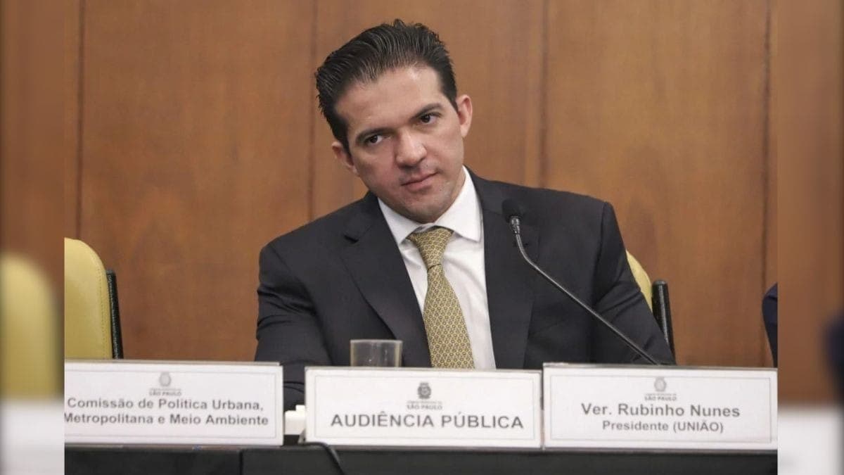 Vereador Rubinho Nunes (União Brasil)