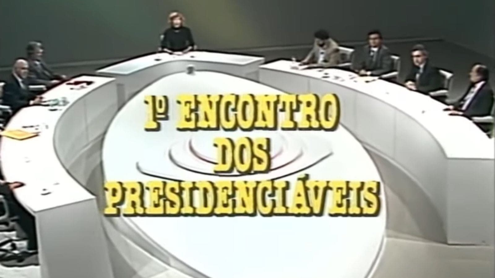 Como foi o primeiro debate presidencial na TV brasileira