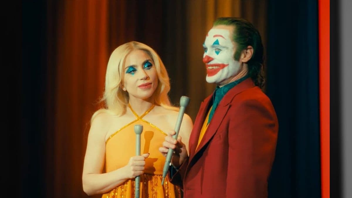 Lady Gaga e Joaquin Phoenix em "Coringa: Delírio a Dois"