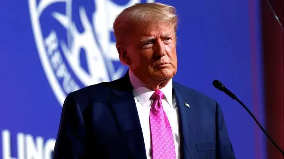 Presidente norte-americano Donald Trump