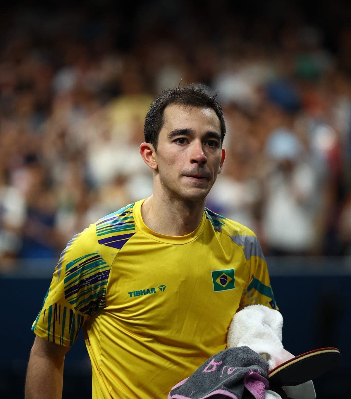 Calderano ficou em quarto lugar no tênis de mesa em Paris-2024