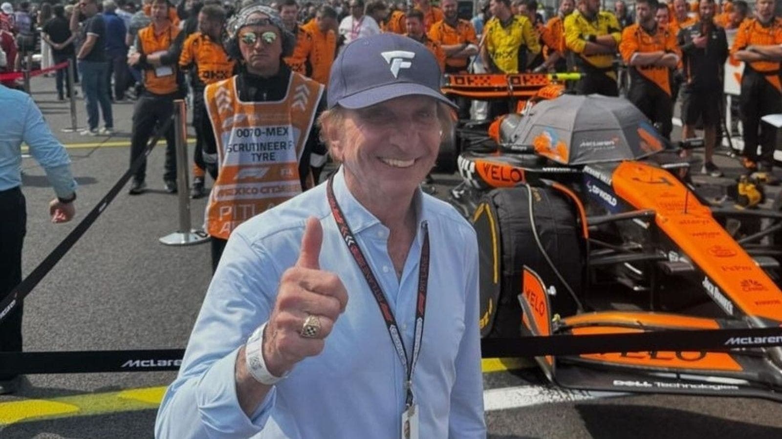 Emerson Fittipaldi, ex-piloto de Fórmula 1