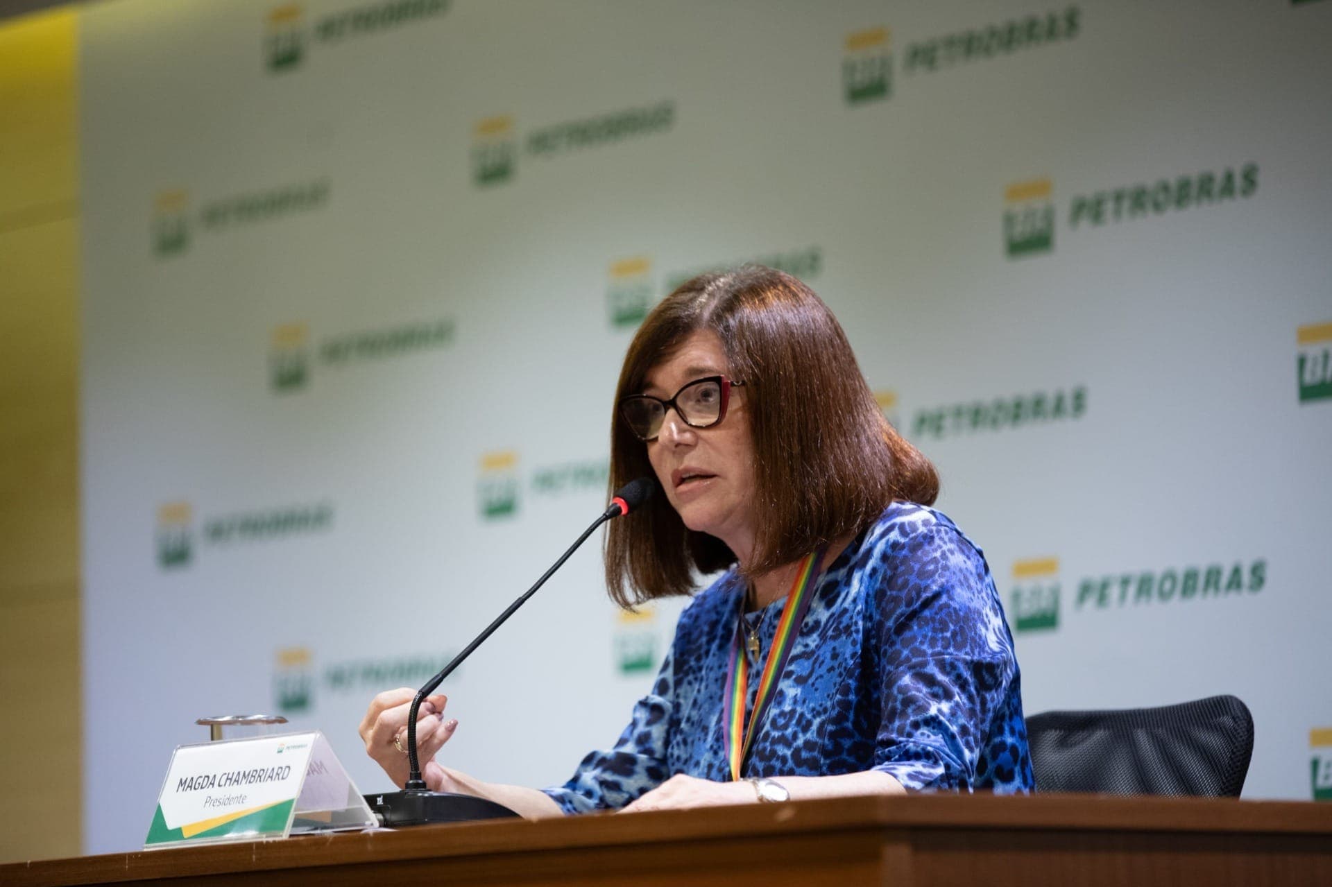 A presidente da Petrobras, Magda Chambriard