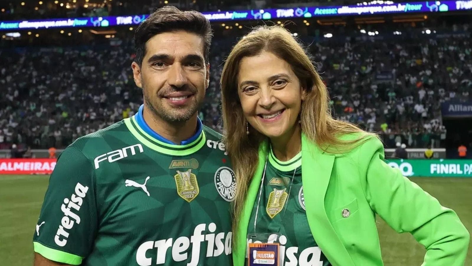 Leila Pereira quer Abel Ferreira no Palmeiras até 2027