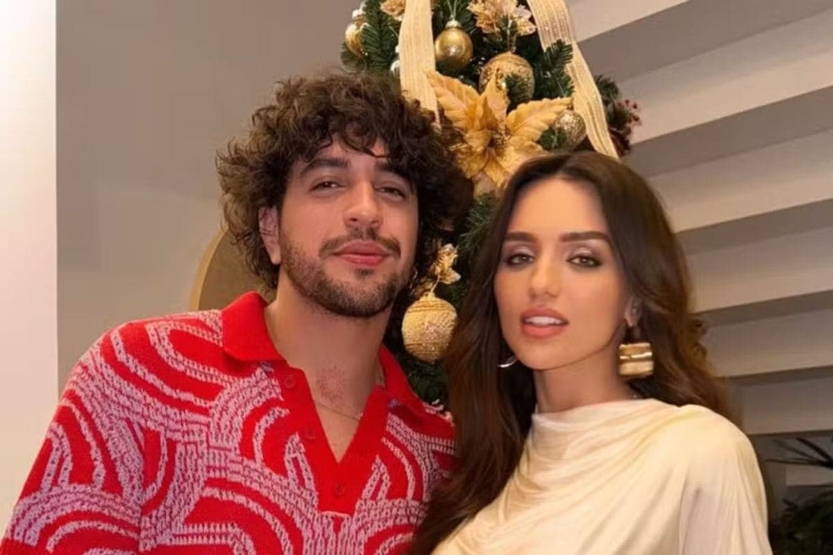 Rafa Kalimann e Nattan assumiram o namoro publicamente há menos de dez dias, mas já passaram o Natal juntos