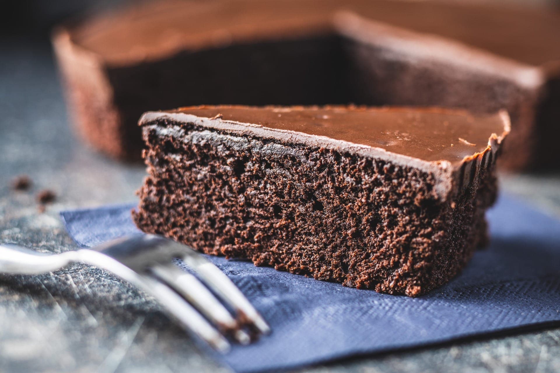 Bolo de chocolate sueco