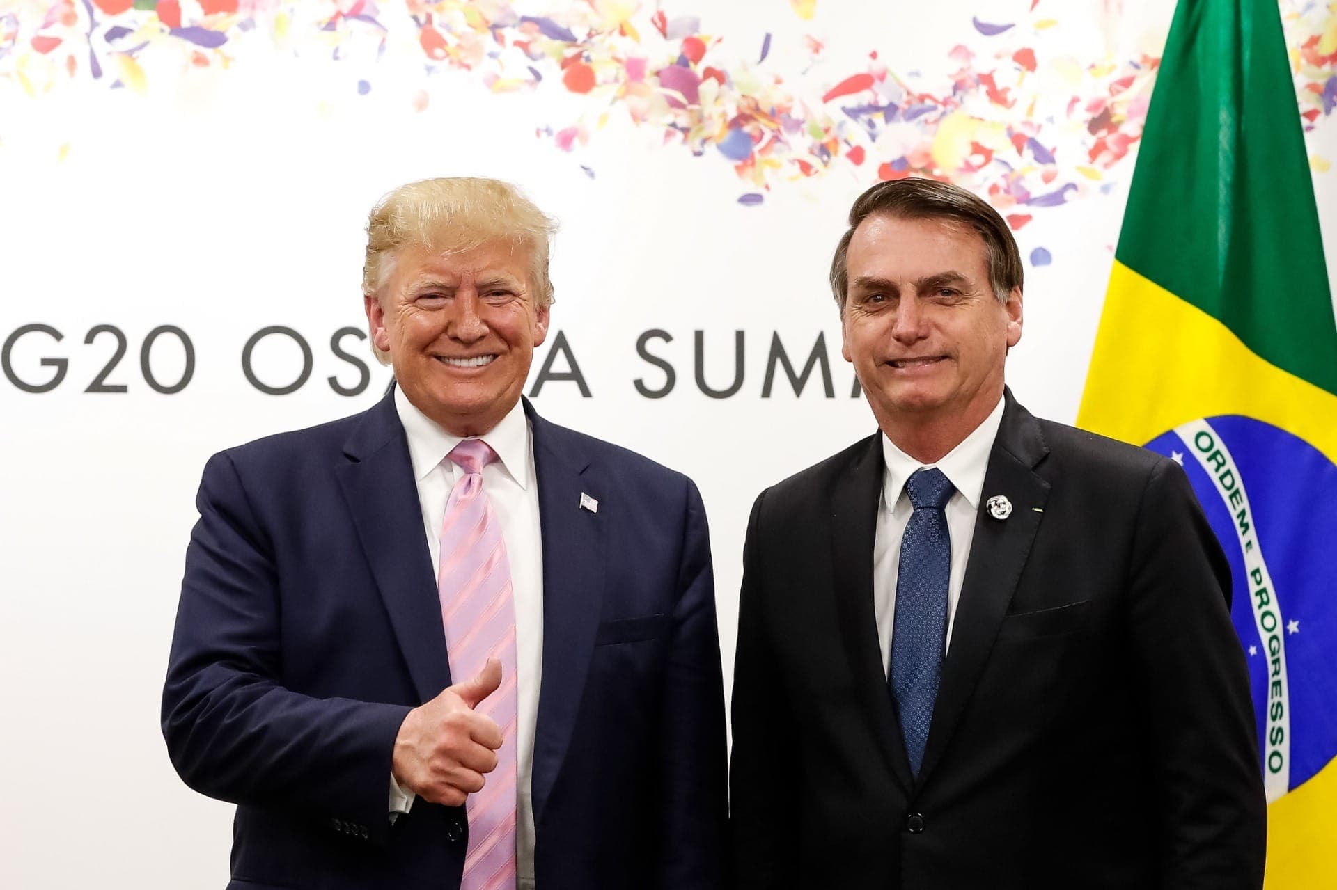 Jair Bolsonaro e Donald Trump