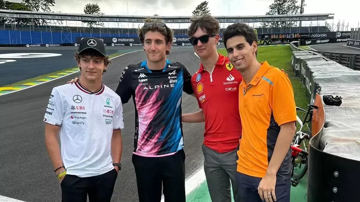 Bortoleto, Antonelli e mais; conheça os seis pilotos novatos do grid da Fórmula 1 em 2025