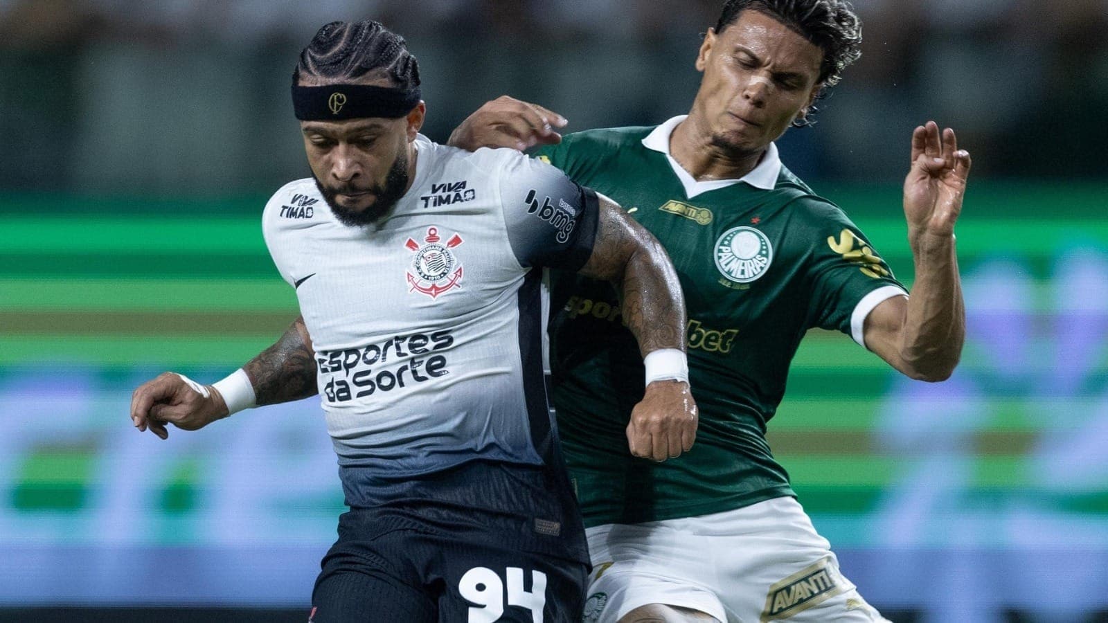 Memphis Depay em Palmeiras 1 x 1 Corinthians ; Paulista 2025