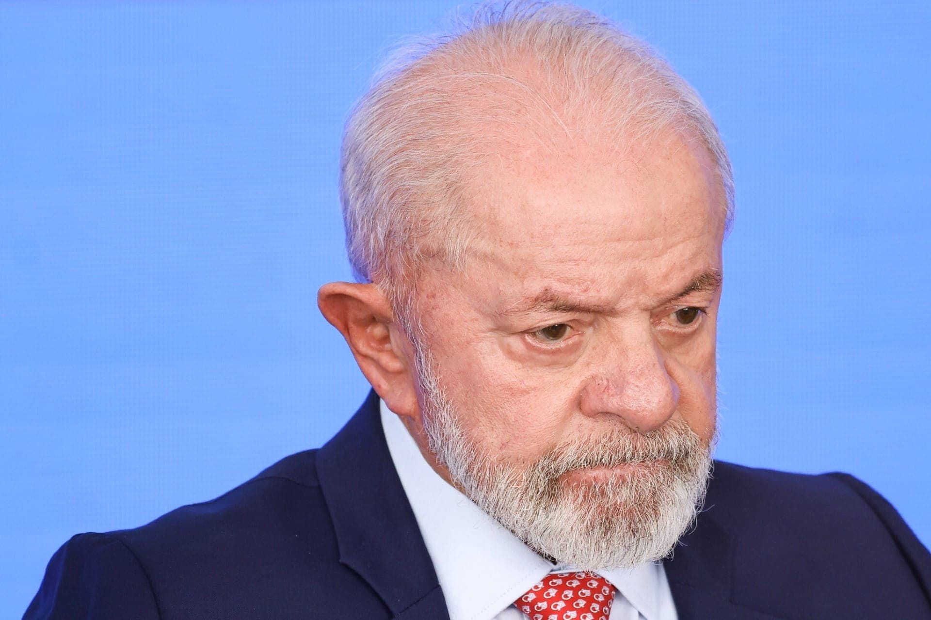 Presidente Luiz Inácio Lula da Silva (PT) durante cerimônia no Palácio do Planalto