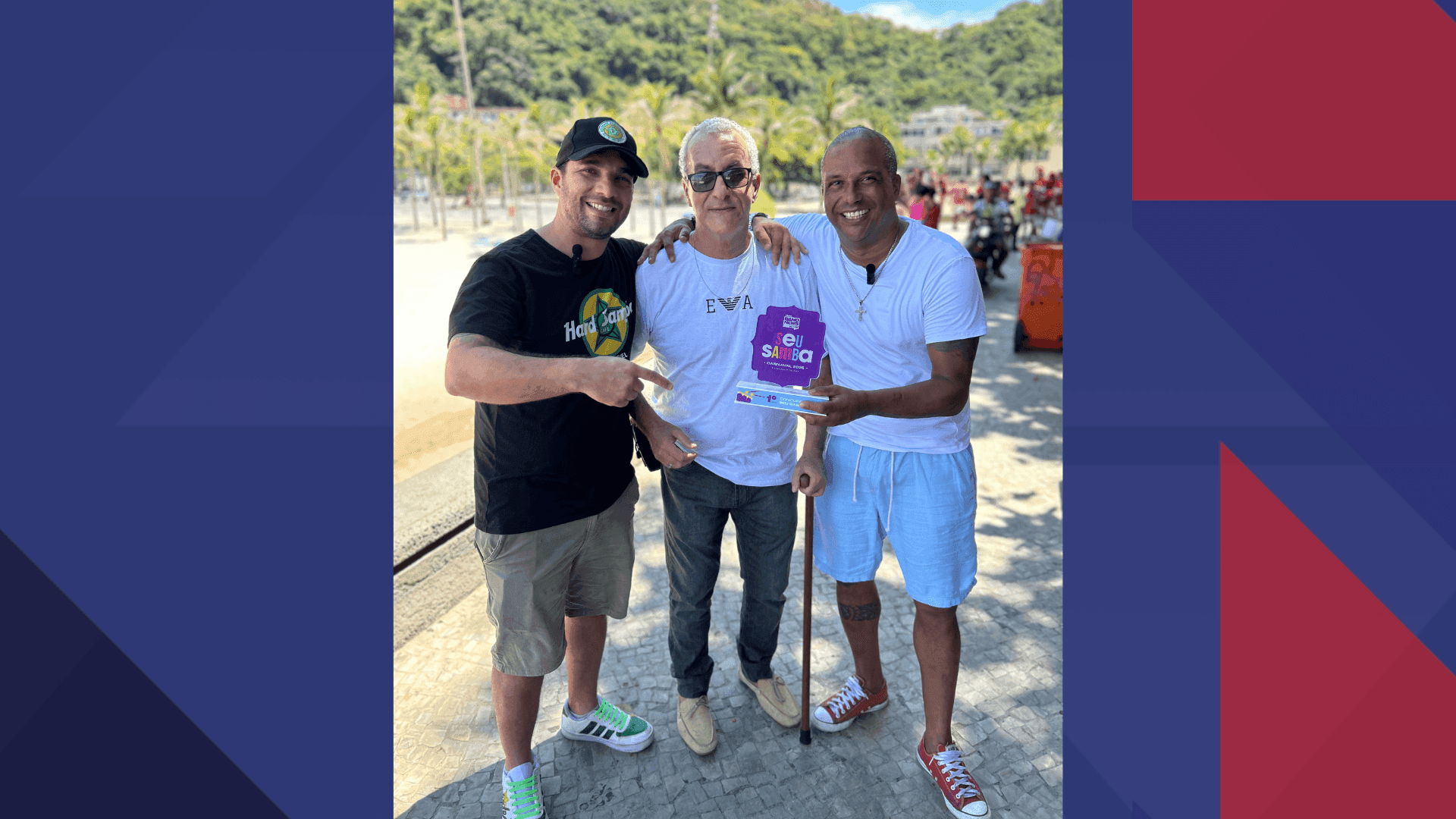 O ouvinte Gabriel Marques conquistou o bicampeonato em uma composição com Paulo Cruz e Marquinho