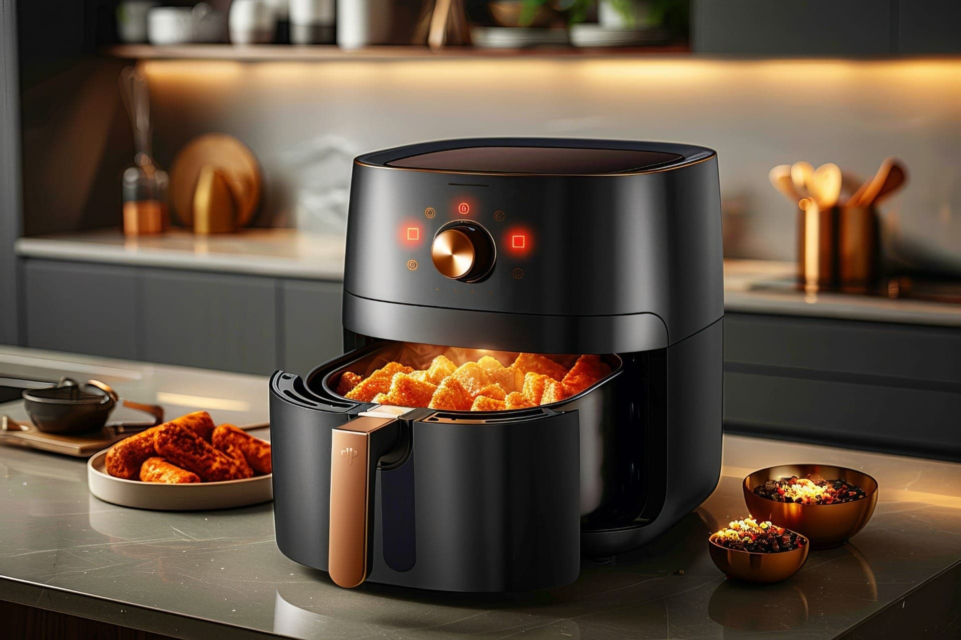 Confira as principais diferenças entre a panela elétrica e a air fryer