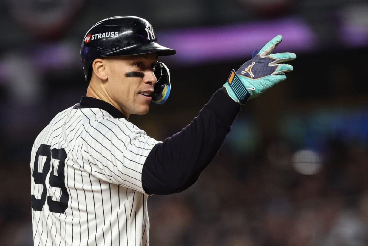 Jogador do New York Yankees, da liga de beisebol dos EUA