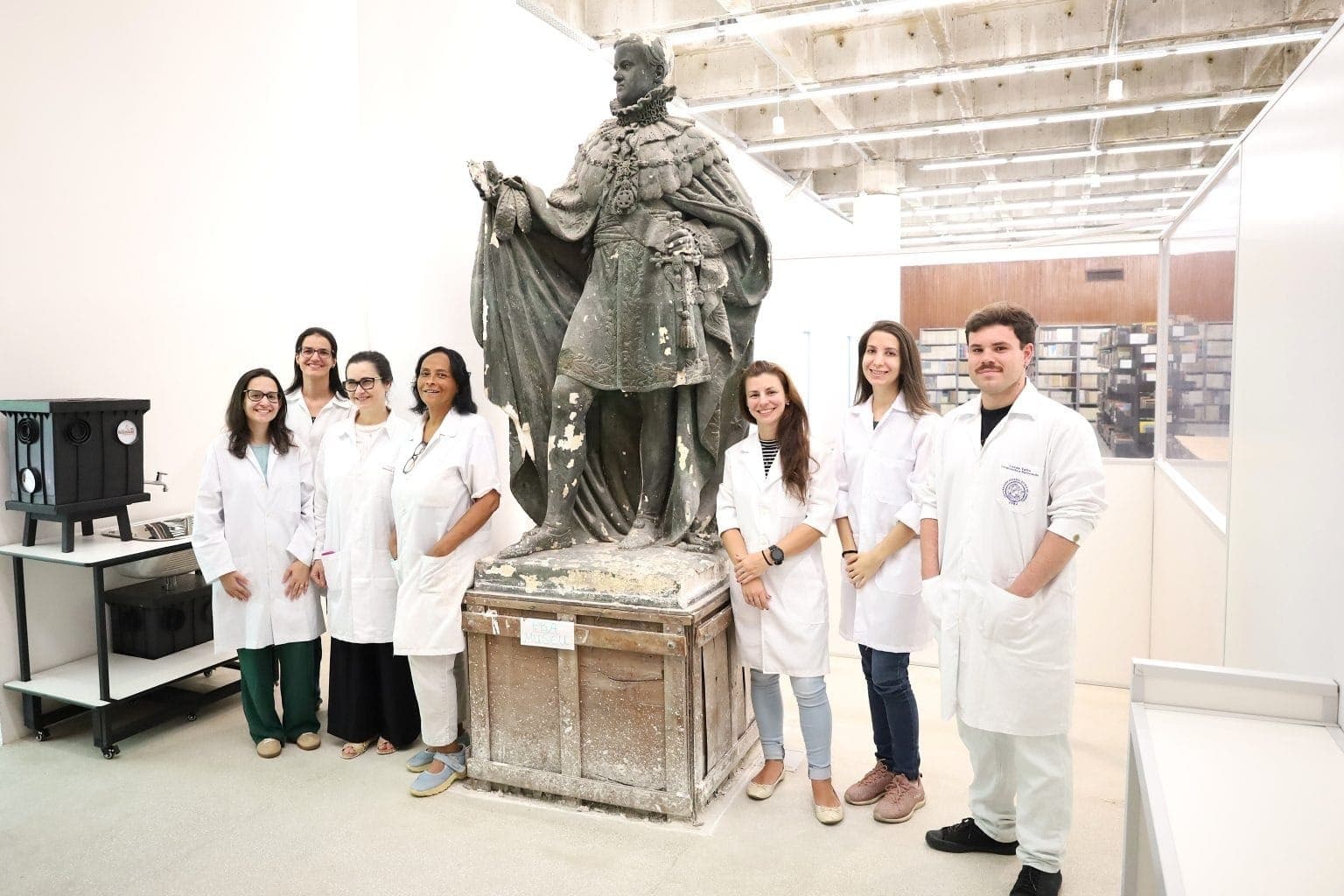 O projeto é uma tentativa de levar mais visibilidade para área de conservação e restauração, além de buscar a recuperação do patrimônio cultural da UFRJ