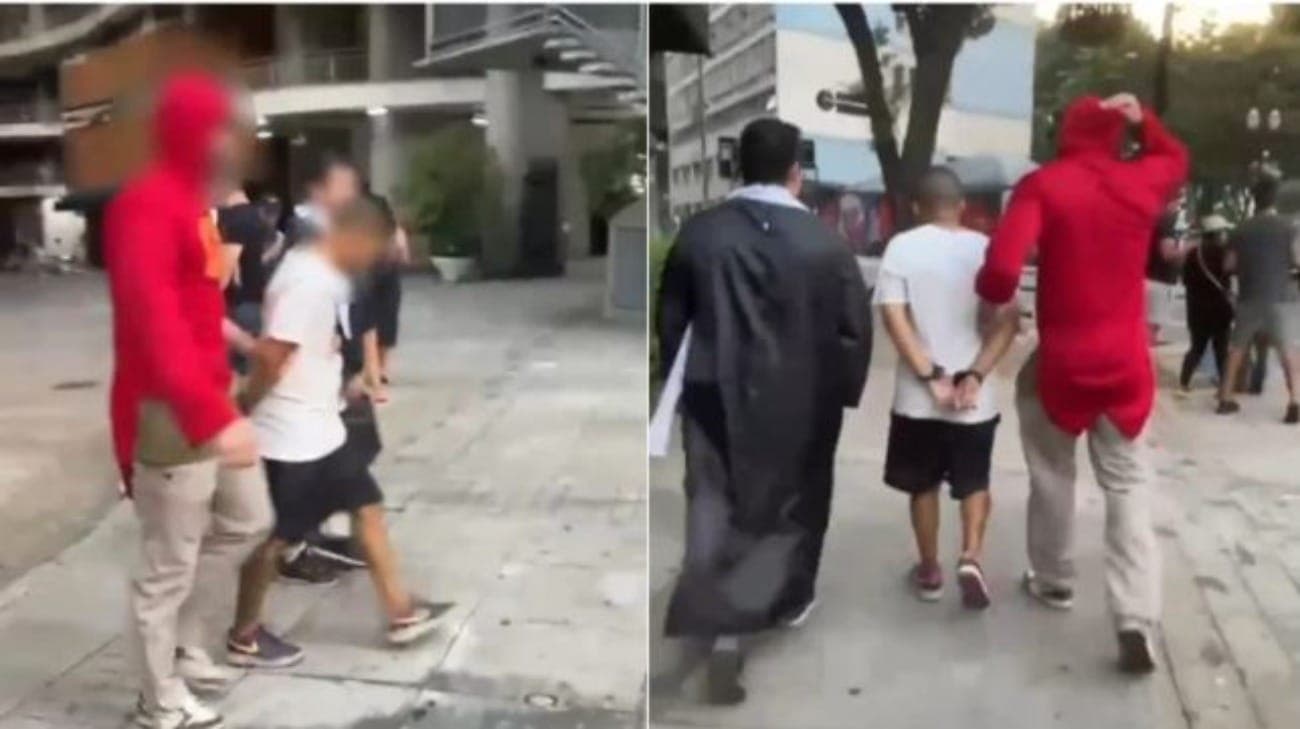 Policiais fantasiados prendem homem que roubava celulares em bloco de Carnaval, em SP