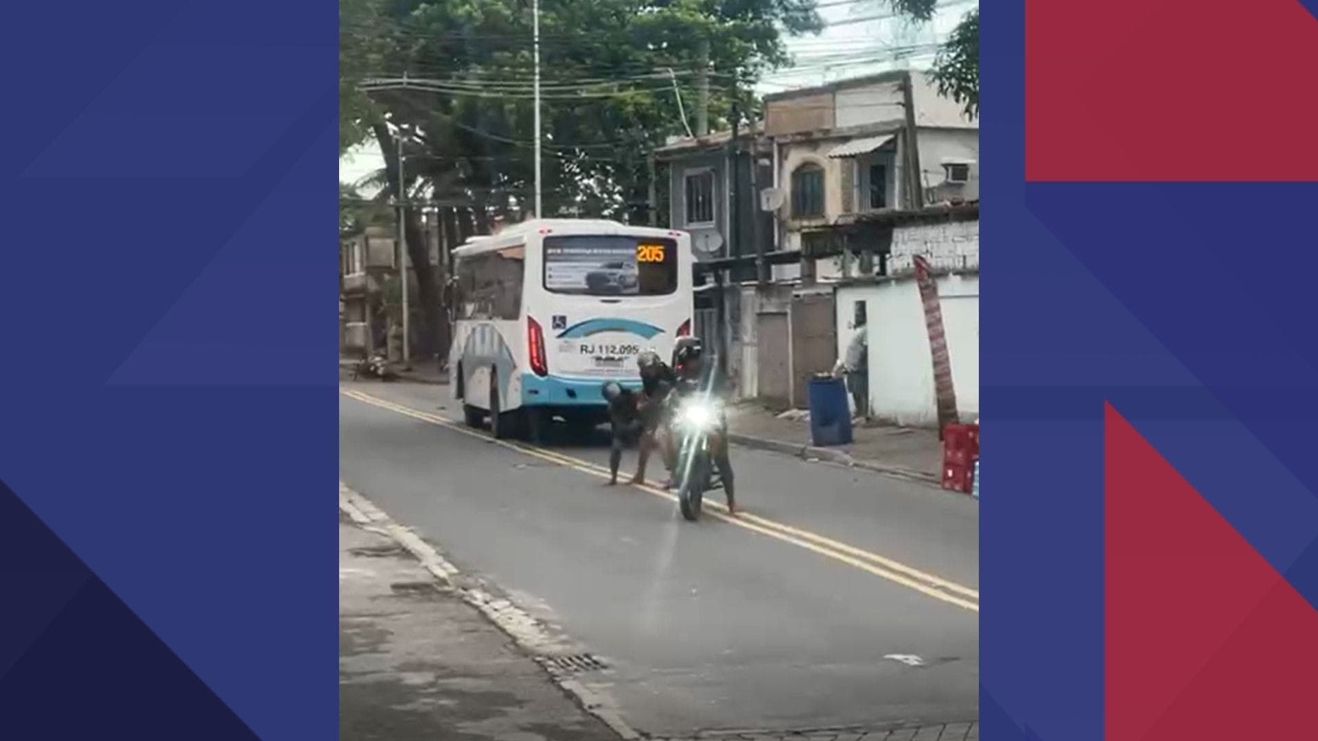 Roubo de moto em Nova Iguaçu