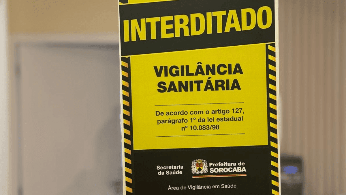 A clínica permanecerá interditada até a adequação necessária e a devida regularização